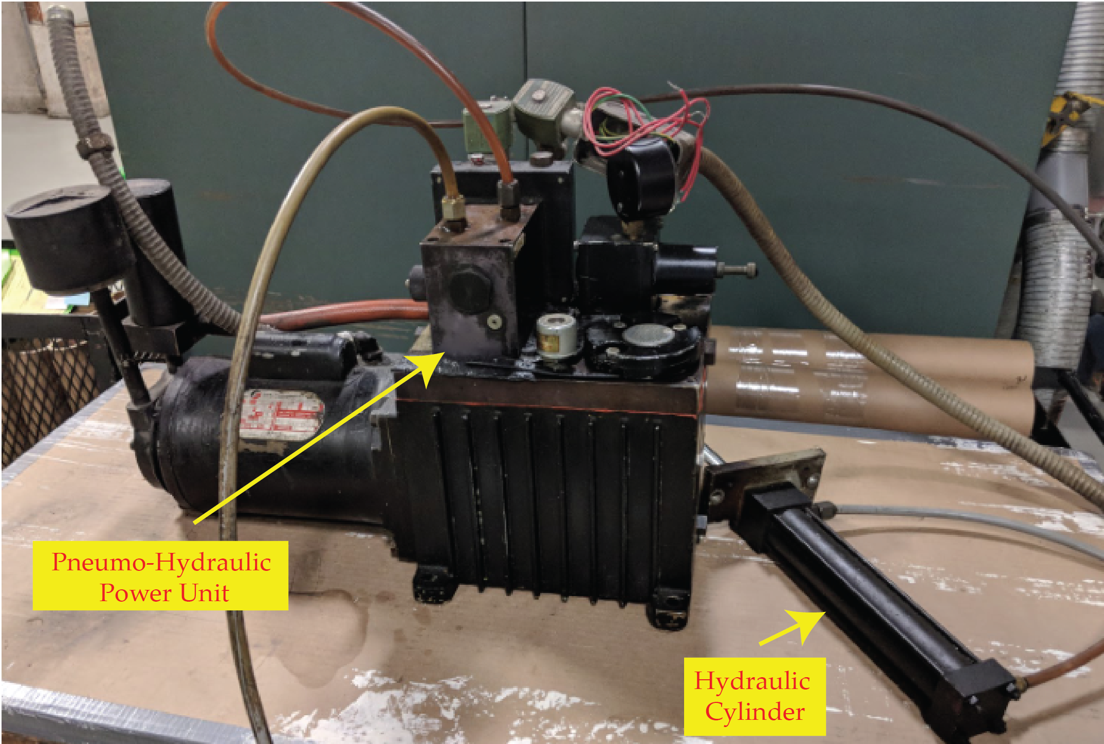 Pneumo-hydraulic actuator